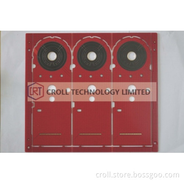 4l Pcb Red Soldermask Enig&amp;carbon 
